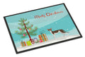 Oriental Shorthair Cat Christmas Doormat Indoor Outdoor 24H X 36W Front Door Mat Rugs for Entryway, Non Slip Washable Low Pile,