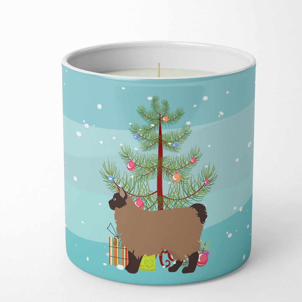 Owyhee Bob Cat Christmas Decorative Soy Candle Nature Soy Wax Essential Oil Home Decor Ideal for Bedroom Kitchen Bath Office Gift, 10 oz
