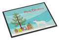 Peterbald Cat Christmas Doormat Indoor Outdoor 18H X 27W Front Door Mat Rugs for Entryway, Non Slip Washable