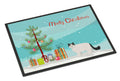 Ragamuffin Cat  Christmas Doormat Indoor Outdoor 18H X 27W Front Door Mat Rugs for Entryway, Non Slip Washable