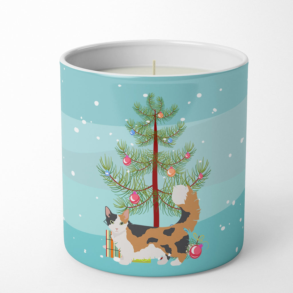 Skookum Cat Christmas Decorative Soy Candle Nature Soy Wax Essential Oil Home Decor Ideal for Bedroom Kitchen Bath Office Gift, 10 oz