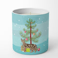 Sokoke Cat Christmas Decorative Soy Candle Nature Soy Wax Essential Oil Home Decor Ideal for Bedroom Kitchen Bath Office Gift, 10 oz