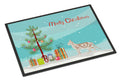 Sokoke Cat Christmas Doormat Indoor Outdoor 18H X 27W Front Door Mat Rugs for Entryway, Non Slip Washable