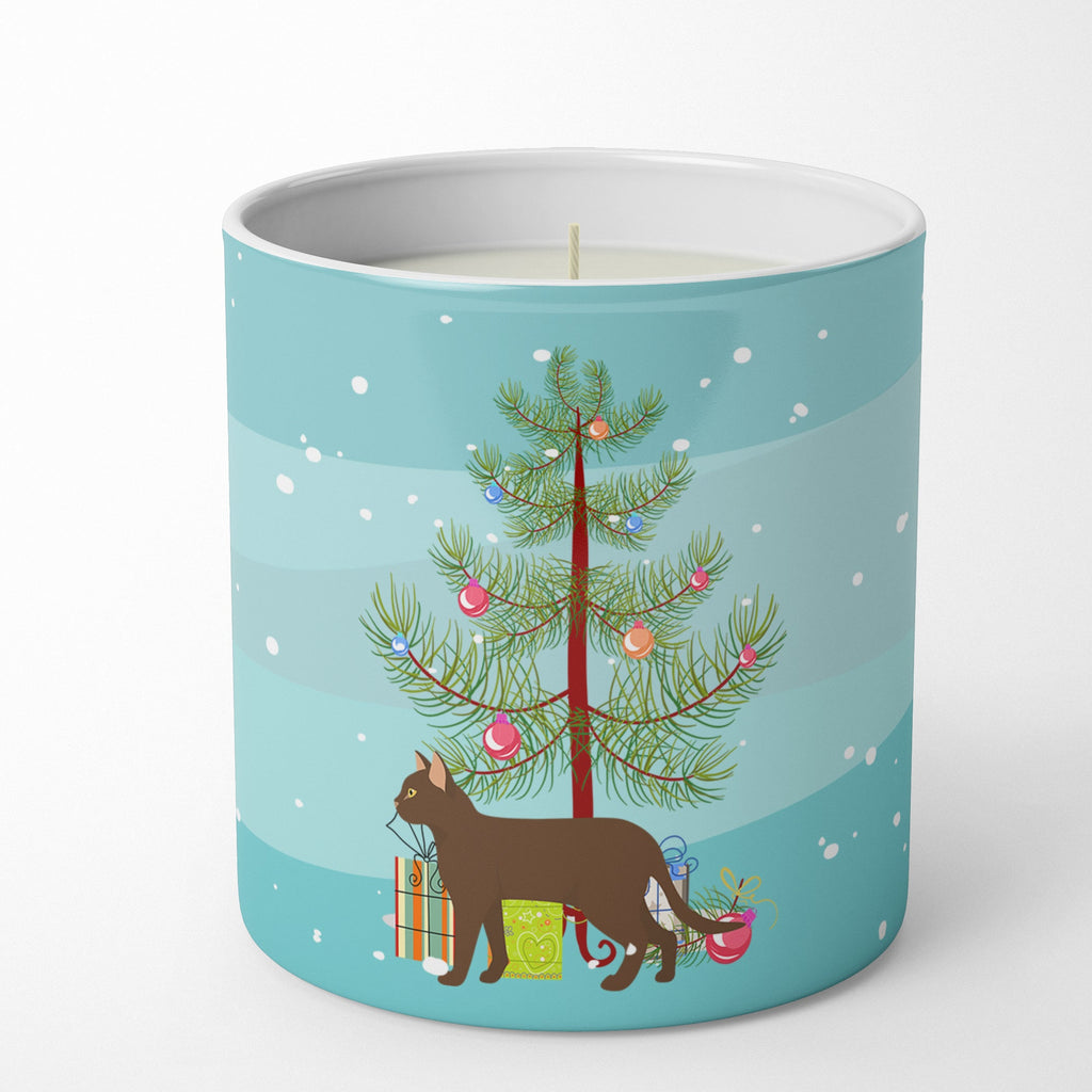 Suphalak Cat Christmas Decorative Soy Candle Nature Soy Wax Essential Oil Home Decor Ideal for Bedroom Kitchen Bath Office Gift, 10 oz