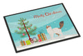Turkish Van Cat Christmas Doormat Indoor Outdoor 18H X 27W Front Door Mat Rugs for Entryway, Non Slip Washable