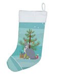 American Polydactyl Cat Christmas Holiday Stocking Double-Sided Print, Polyester Suede,11x18, Made in USA