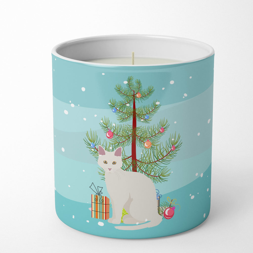 Aphrodite Giant Cat Christmas Decorative Soy Candle Nature Soy Wax Essential Oil Home Decor Ideal for Bedroom Kitchen Bath Office Gift, 10 oz