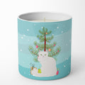 Asian Semi Longhaired Cat Christmas Decorative Soy Candle Nature Soy Wax Essential Oil Home Decor Ideal for Bedroom Kitchen Bath Office Gift, 10 oz