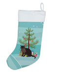European Burmese Cat Christmas Holiday Stocking Double-Sided Print, Polyester Suede,11x18, Made in USA