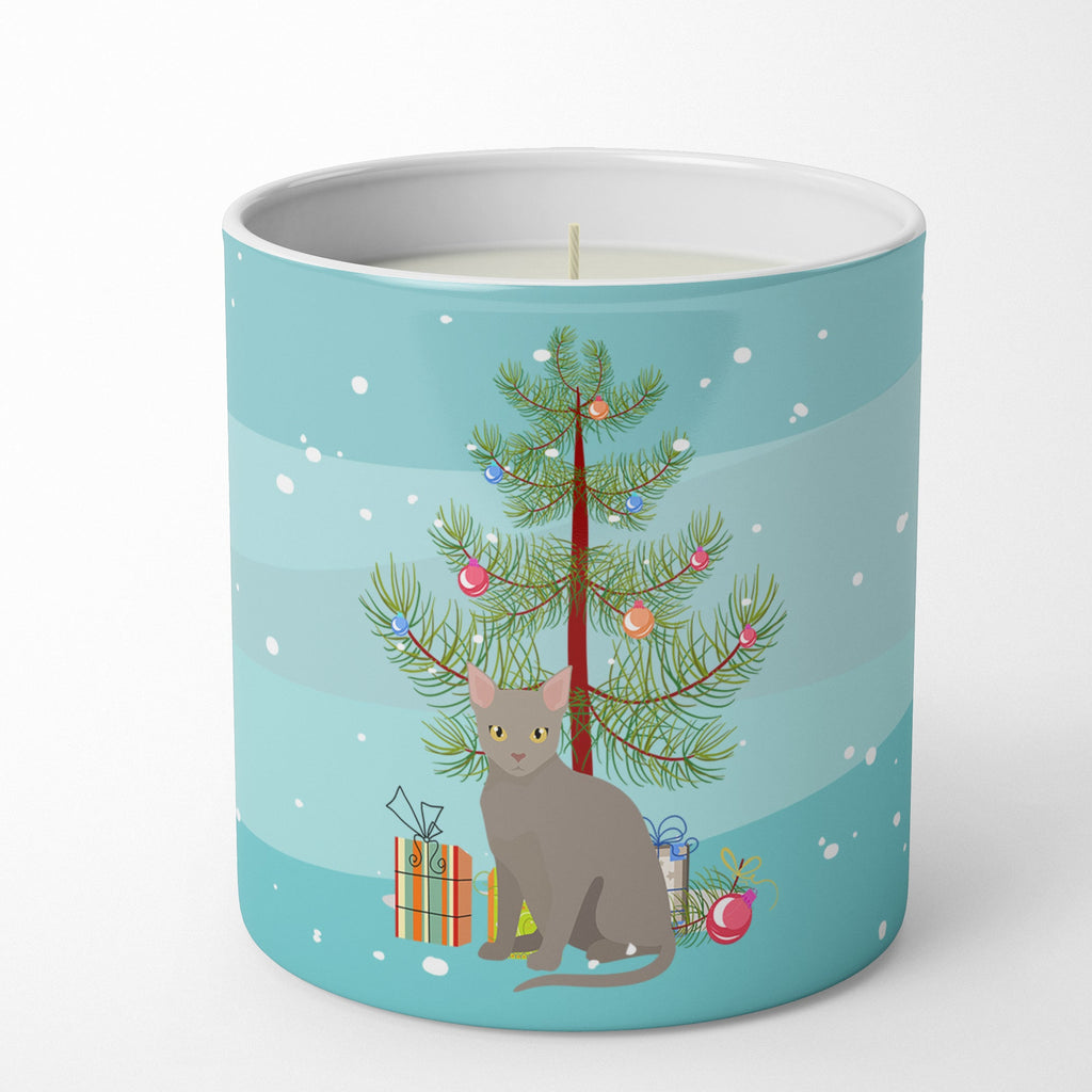 Malayan Cat Christmas Decorative Soy Candle Nature Soy Wax Essential Oil Home Decor Ideal for Bedroom Kitchen Bath Office Gift, 10 oz