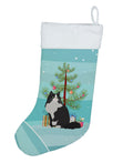 Ragamuffin Cat  Christmas Holiday Stocking Double-Sided Print, Polyester Suede,11x18, Made in USA