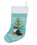 Siberian Forest Cat Christmas Holiday Stocking Double-Sided Print, Polyester Suede,11x18, Made in USA