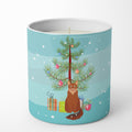 Somali Cat Christmas Decorative Soy Candle Nature Soy Wax Essential Oil Home Decor Ideal for Bedroom Kitchen Bath Office Gift, 10 oz