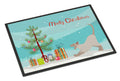 Thai Lilac Cat Christmas Doormat Indoor Outdoor 18H X 27W Front Door Mat Rugs for Entryway, Non Slip Washable