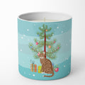 Toyger Cat Christmas Decorative Soy Candle Nature Soy Wax Essential Oil Home Decor Ideal for Bedroom Kitchen Bath Office Gift, 10 oz