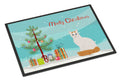 Turkish Van Cat Christmas Doormat Indoor Outdoor 18H X 27W Front Door Mat Rugs for Entryway, Non Slip Washable