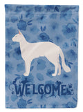 Balinese #2 Cat Welcome House Flag 28x40 Porch Sleeve Pole Decorative Outside Yard Banner Artwork Wall Hanging, Polyester