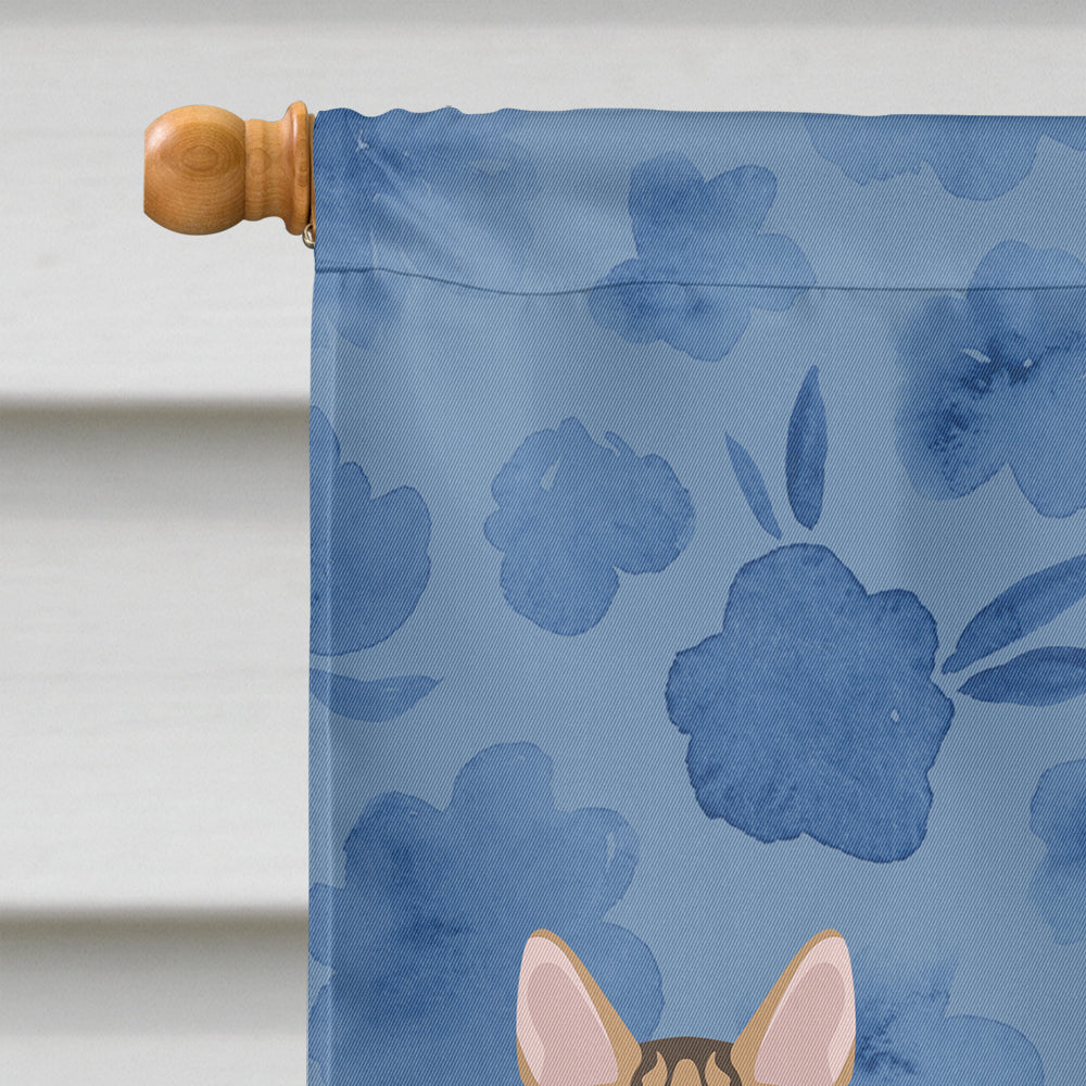 California Spangled #2 Cat Welcome House Flag 28x40 Porch Sleeve Pole Decorative Outside Yard Banner Artwork Wall Hanging, Polyester