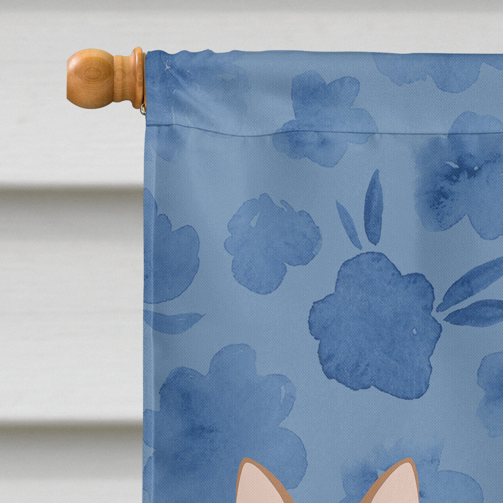 Chausie Cat Welcome House Flag 28x40 Porch Sleeve Pole Decorative Outside Yard Banner Artwork Wall Hanging, Polyester