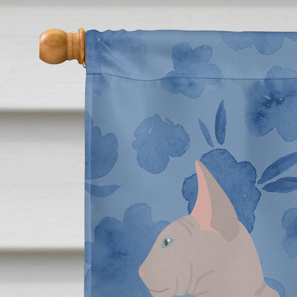 Don Sphynx Cat Welcome House Flag 28x40 Porch Sleeve Pole Decorative Outside Yard Banner Artwork Wall Hanging, Polyester