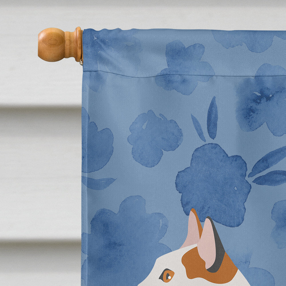 Korean Bobtail Cat Welcome House Flag 28x40 Porch Sleeve Pole Decorative Outside Yard Banner Artwork Wall Hanging, Polyester