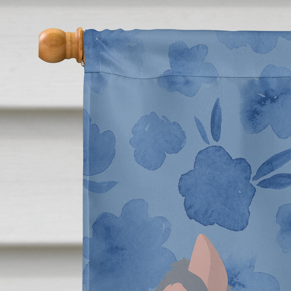 Lykoi #3 Cat Welcome House Flag 28x40 Porch Sleeve Pole Decorative Outside Yard Banner Artwork Wall Hanging, Polyester