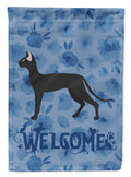 Oriental Shorthair #1 Cat Welcome House Flag 28x40 Porch Sleeve Pole Decorative Outside Yard Banner Artwork Wall Hanging, Polyester