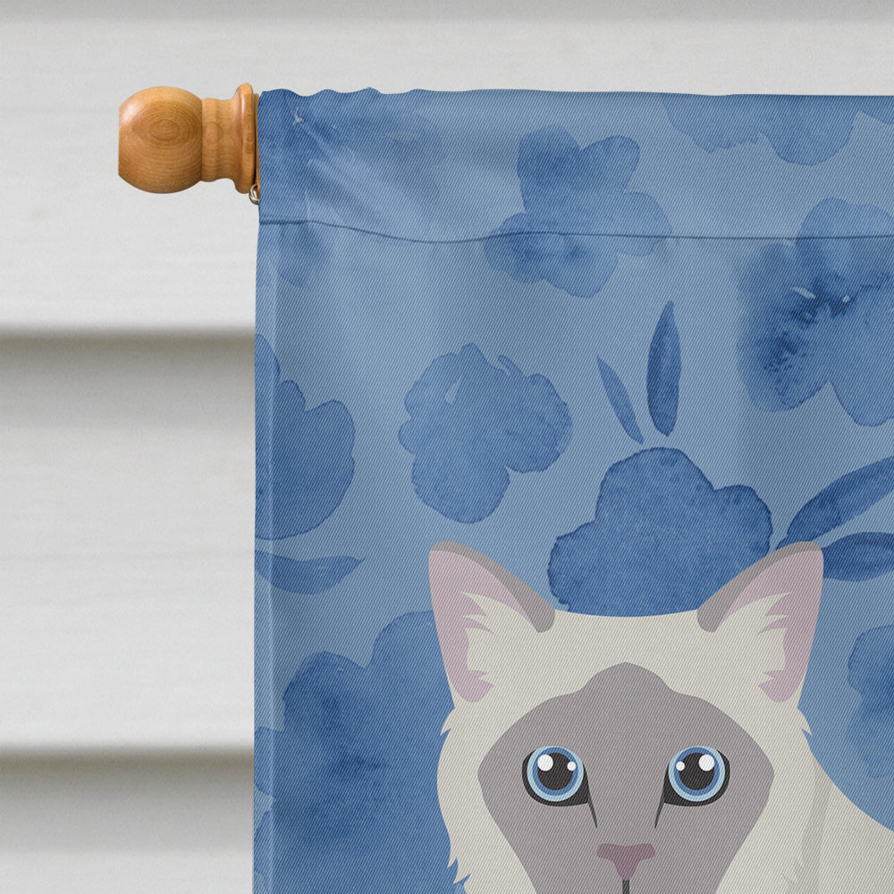 Owyhee Bob #1 Cat Welcome House Flag 28x40 Porch Sleeve Pole Decorative Outside Yard Banner Artwork Wall Hanging, Polyester