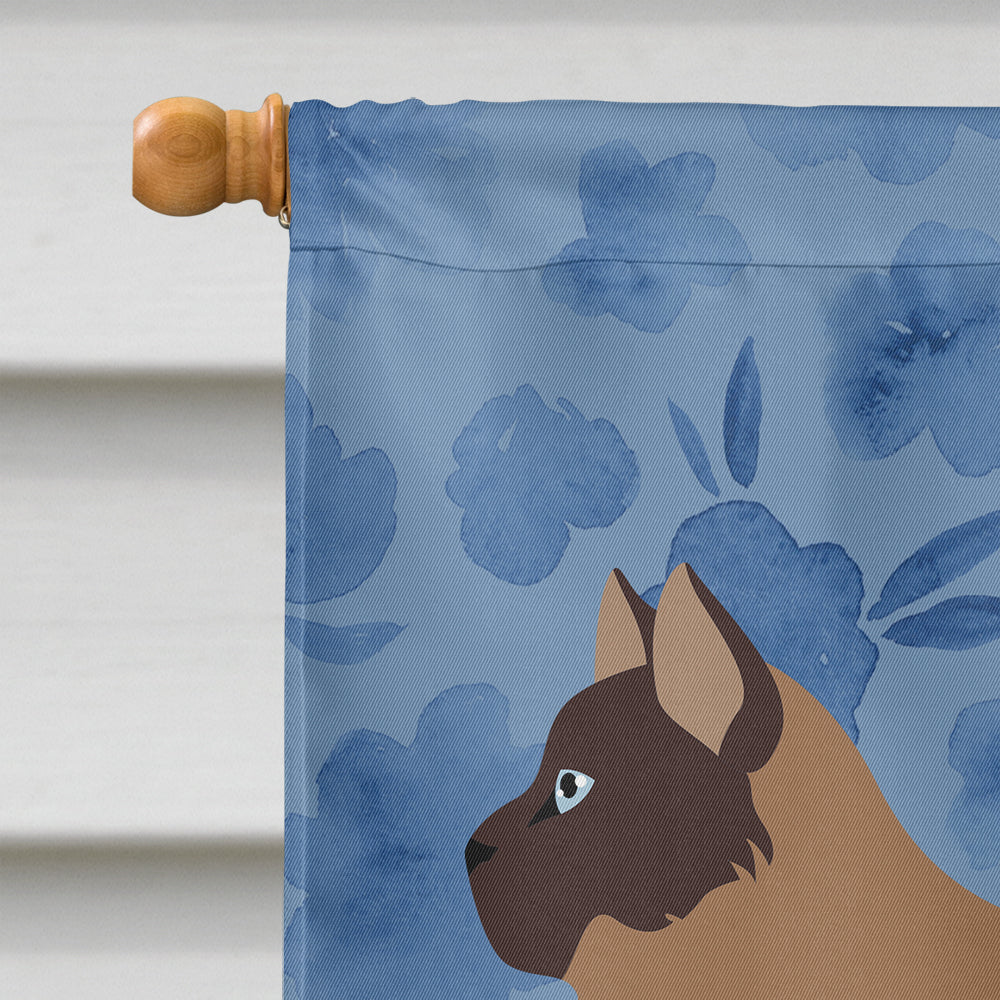 Owyhee Bob #2 Cat Welcome House Flag 28x40 Porch Sleeve Pole Decorative Outside Yard Banner Artwork Wall Hanging, Polyester