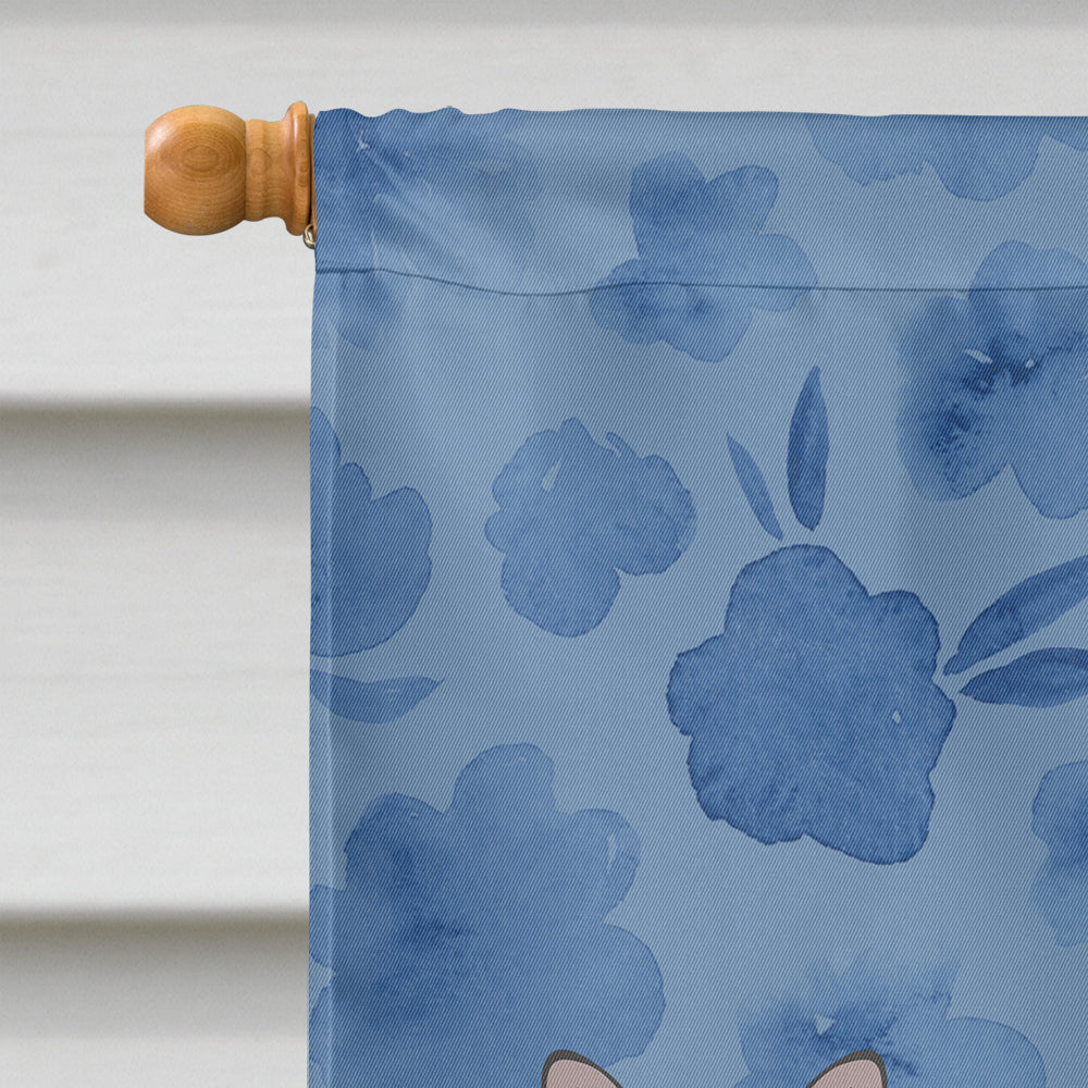Poodle Cat #1 Cat Welcome House Flag 28x40 Porch Sleeve Pole Decorative Outside Yard Banner Artwork Wall Hanging, Polyester