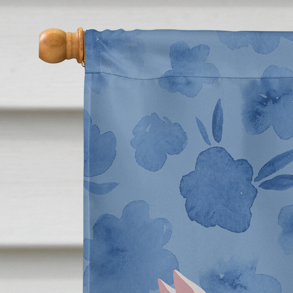 Poodle Cat #2 Cat Welcome House Flag 28x40 Porch Sleeve Pole Decorative Outside Yard Banner Artwork Wall Hanging, Polyester