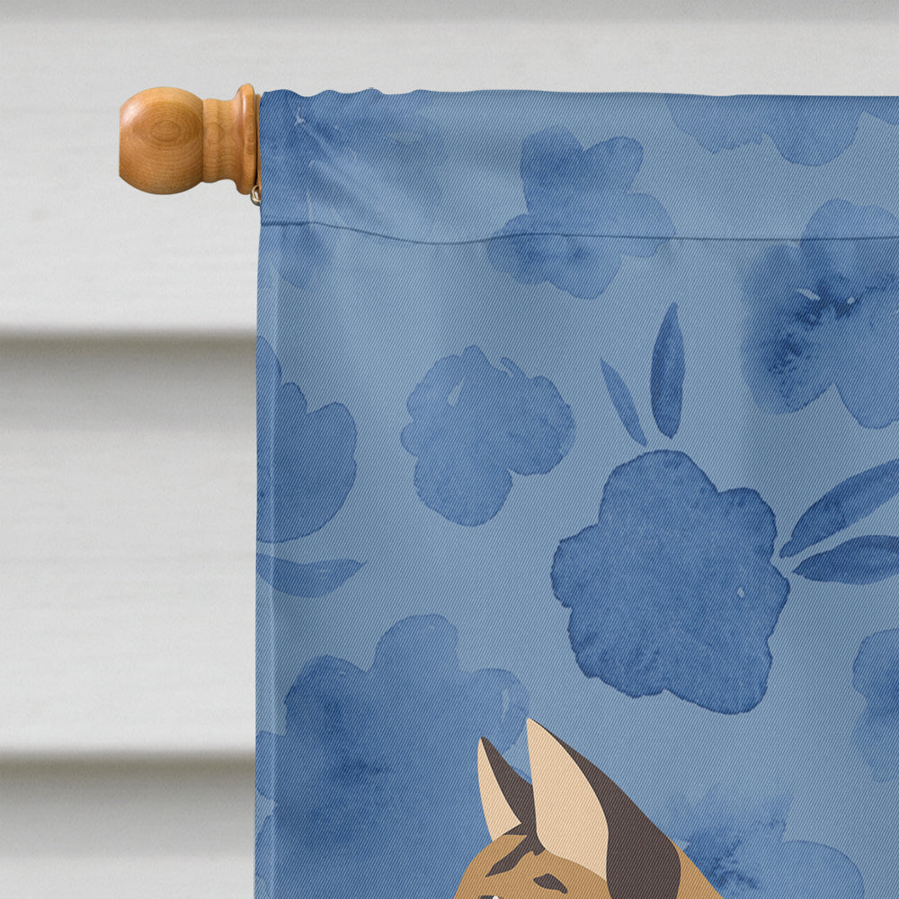 Savannah #2 Cat Welcome House Flag 28x40 Porch Sleeve Pole Decorative Outside Yard Banner Artwork Wall Hanging, Polyester