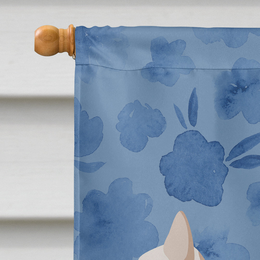 Sokoke #2 Cat Welcome House Flag 28x40 Porch Sleeve Pole Decorative Outside Yard Banner Artwork Wall Hanging, Polyester