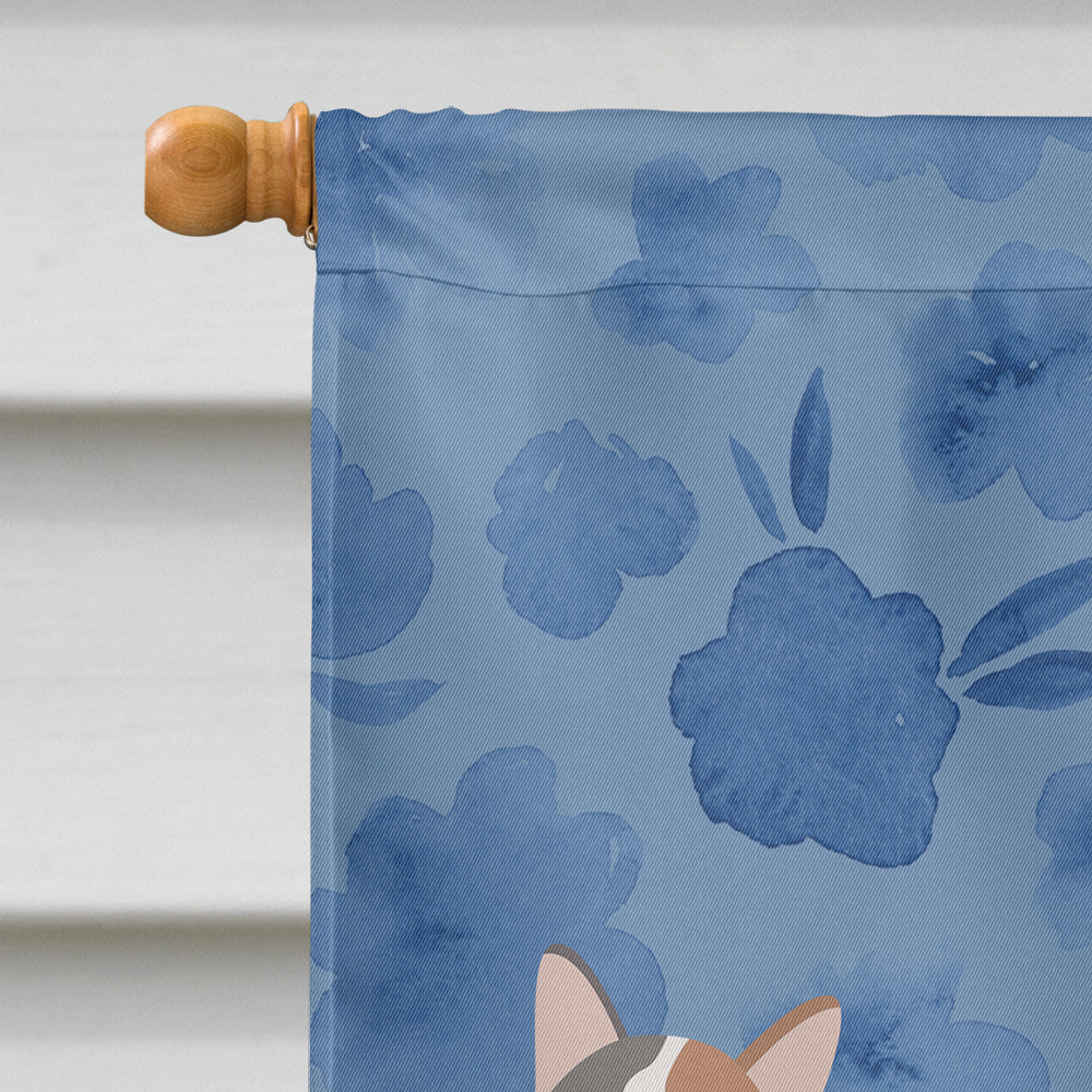 Turkish Van #2 Cat Welcome House Flag 28x40 Porch Sleeve Pole Decorative Outside Yard Banner Artwork Wall Hanging, Polyester