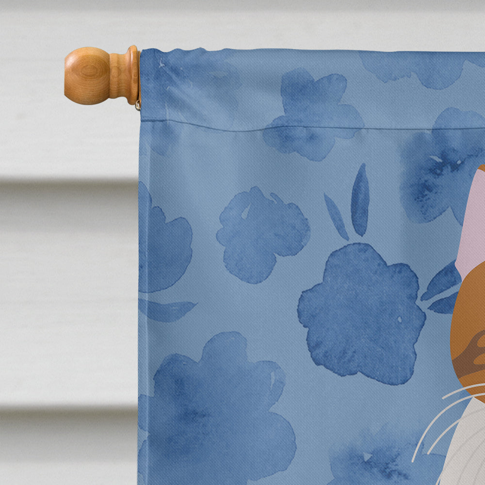 Aegean Cat Welcome House Flag 28x40 Porch Sleeve Pole Decorative Outside Yard Banner Artwork Wall Hanging, Polyester