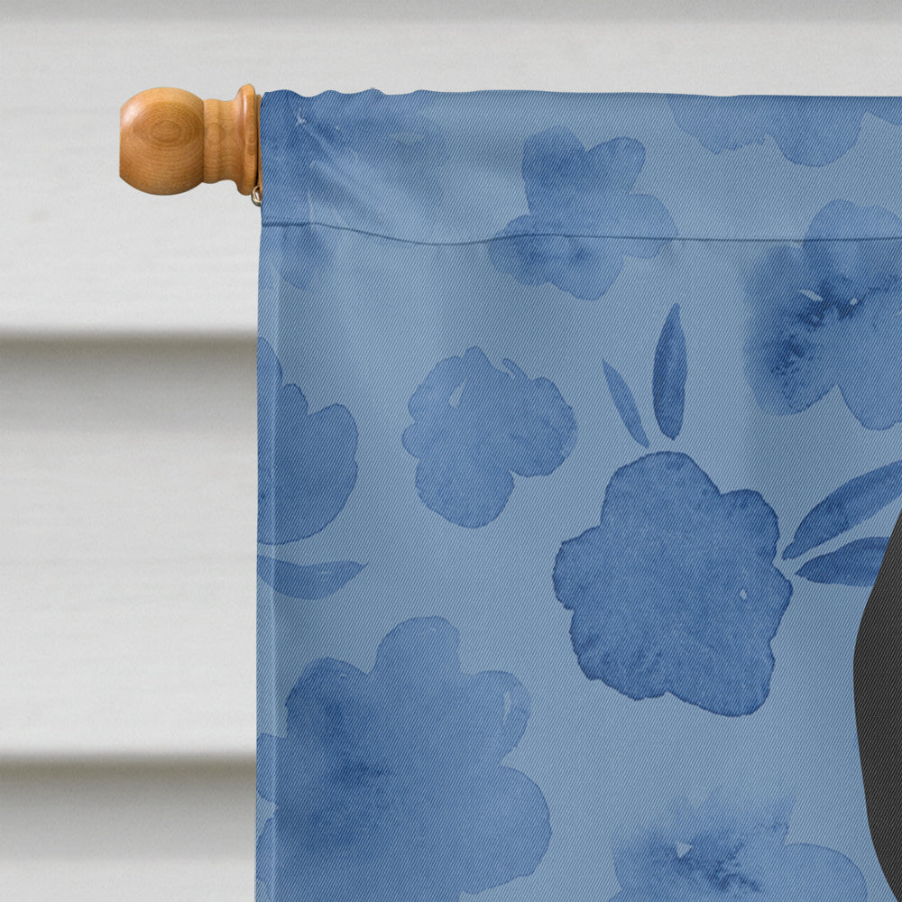 Pantherette Cat Welcome House Flag 28x40 Porch Sleeve Pole Decorative Outside Yard Banner Artwork Wall Hanging, Polyester