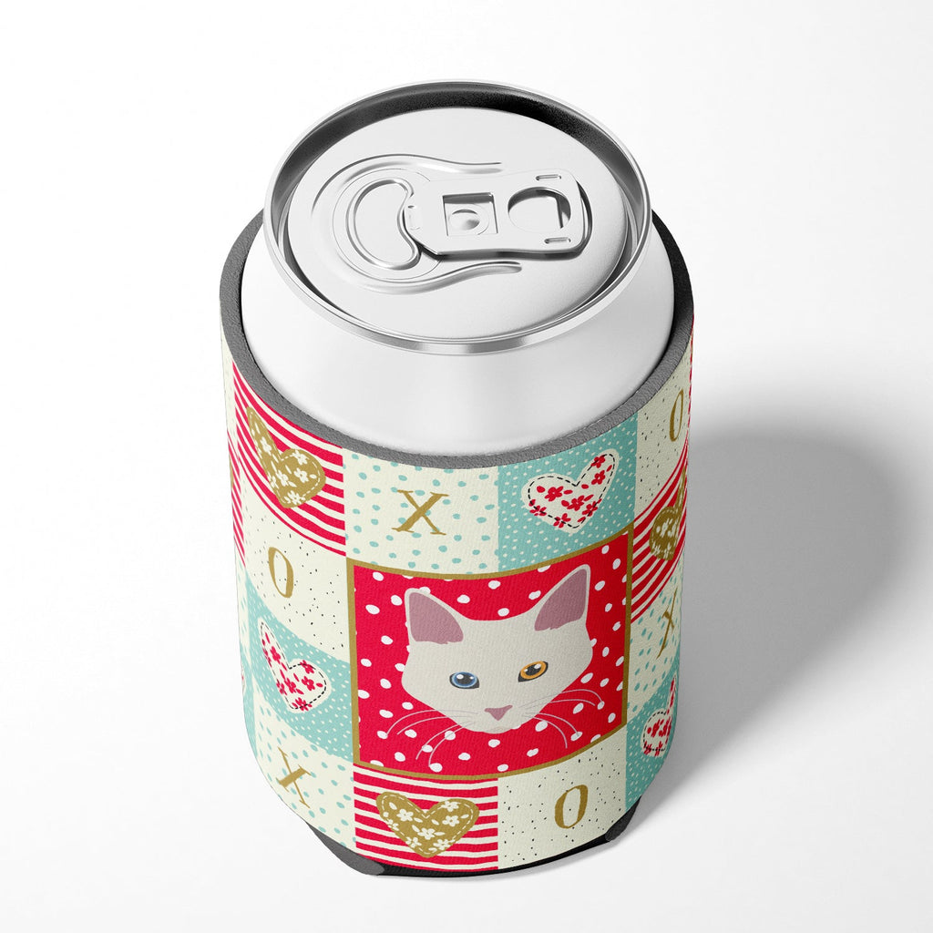 Aphrodite Giant Cat Love Can or Bottle Hugger Cooler Sleeve for Standard 12 oz Cans, Insulated Foam Beer & Soda Can Hugger Reusable