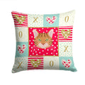 Bengal Cat Love Decorative Throw Pillow 14x14 Indoor Outdoor Accent Cushion, Fabric Cover with Insert for Sofa, Bed, Porch & Living Room