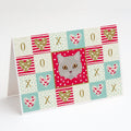 Brazilian Semi Longhair Cat Love Greeting Cards Pack of 8 Blank Cards with Envelopes Whimsical A7 Size 5x7