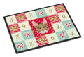 California Spangled Cat Love Doormat Indoor Outdoor 24H X 36W Front Door Mat Rugs for Entryway, Non Slip Washable Low Pile,