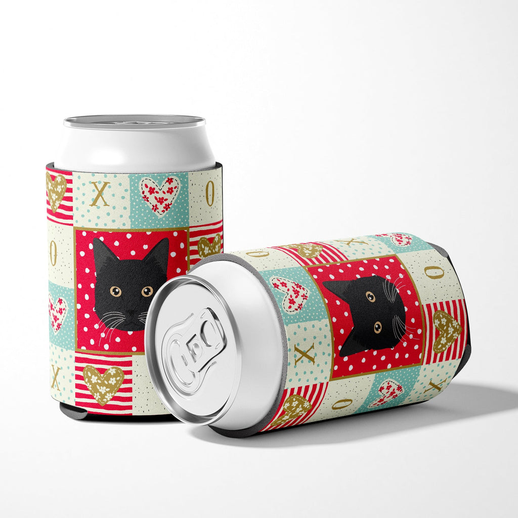 Chantilly Tiffany Cat Love Can or Bottle Hugger Cooler Sleeve for Standard 12 oz Cans, Insulated Foam Beer & Soda Can Hugger Reusable