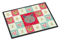 Chartreux Cat Love Doormat Indoor Outdoor 18H X 27W Front Door Mat Rugs for Entryway, Non Slip Washable