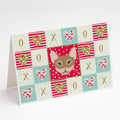 Chausie Cat Love Greeting Cards Pack of 8 Blank Cards with Envelopes Whimsical A7 Size 5x7