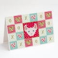 Dwelf Cat Love Greeting Cards Pack of 8 Blank Cards with Envelopes Whimsical A7 Size 5x7