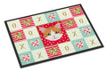 European Shorthair Cat Love Doormat Indoor Outdoor 18H X 27W Front Door Mat Rugs for Entryway, Non Slip Washable