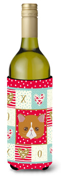 Exotic Shorthair Cat Love Wine Bottle Hugger Gift Sleeve for Standard 750 ml Bottles, Insulated Reusable Also Fits Mini Shot & Pint Bottles