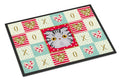 Foldex Exotic Fold Cat Love Doormat Indoor Outdoor 18H X 27W Front Door Mat Rugs for Entryway, Non Slip Washable