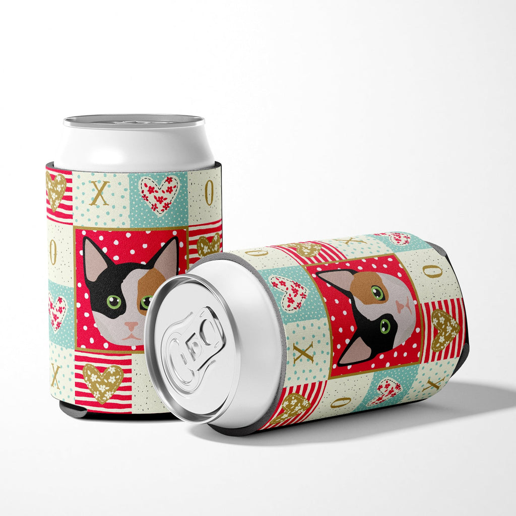 Munchkin Cat Love Can or Bottle Hugger Cooler Sleeve for Standard 12 oz Cans, Insulated Foam Beer & Soda Can Hugger Reusable