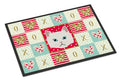 Napoleon Cat Love Doormat Indoor Outdoor 24H X 36W Front Door Mat Rugs for Entryway, Non Slip Washable Low Pile,