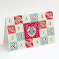 Ojos Azules Cat Love Greeting Cards Pack of 8 Blank Cards with Envelopes Whimsical A7 Size 5x7
